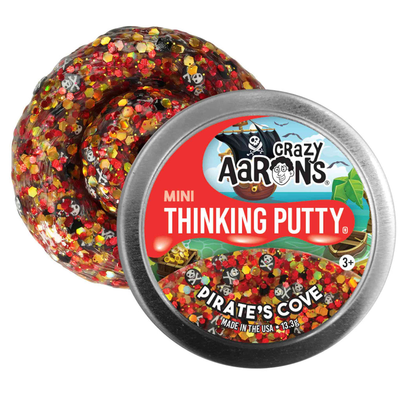 Crazy Arons 2in Mini Trends Tins Pirate's Cove