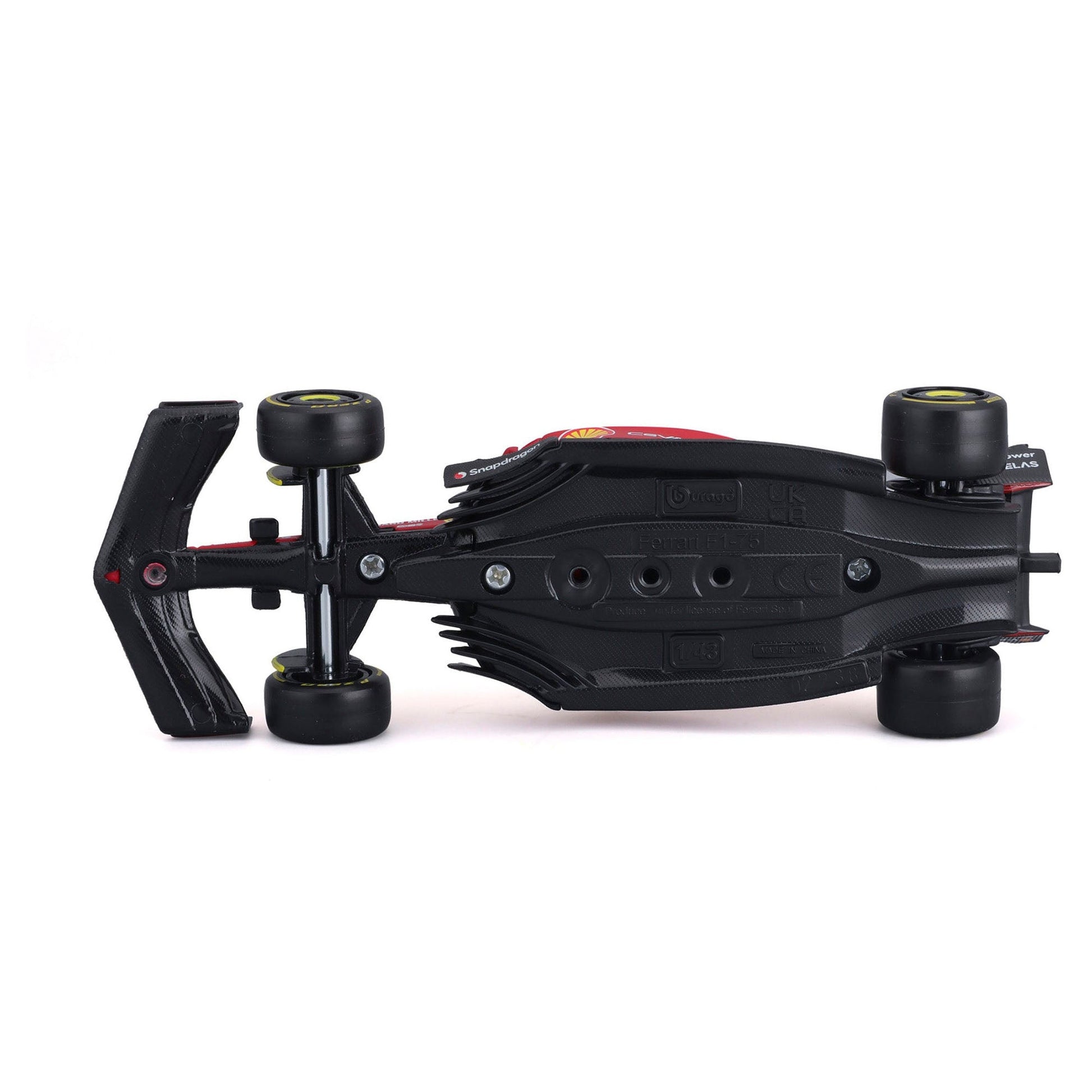 Bburago 1:43 Ferrari Racing 2022 F1 - 75 - Sainz #55 with Driver