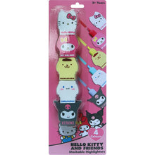Hello Kitty & Friends Stackable Highlighters 4 Pack