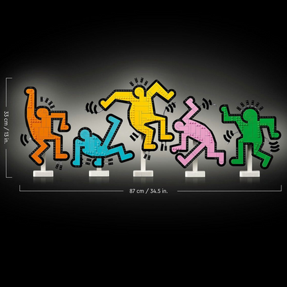 LEGO Art Keith Haring - Dancing Figures 31216