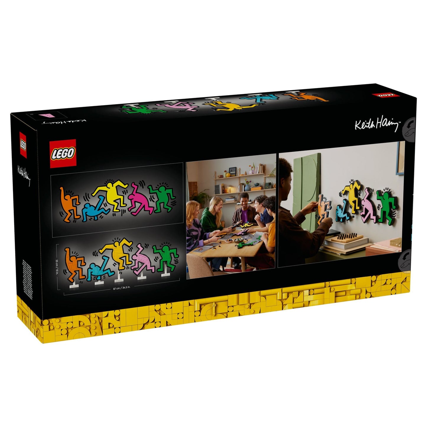 LEGO Art Keith Haring - Dancing Figures 31216