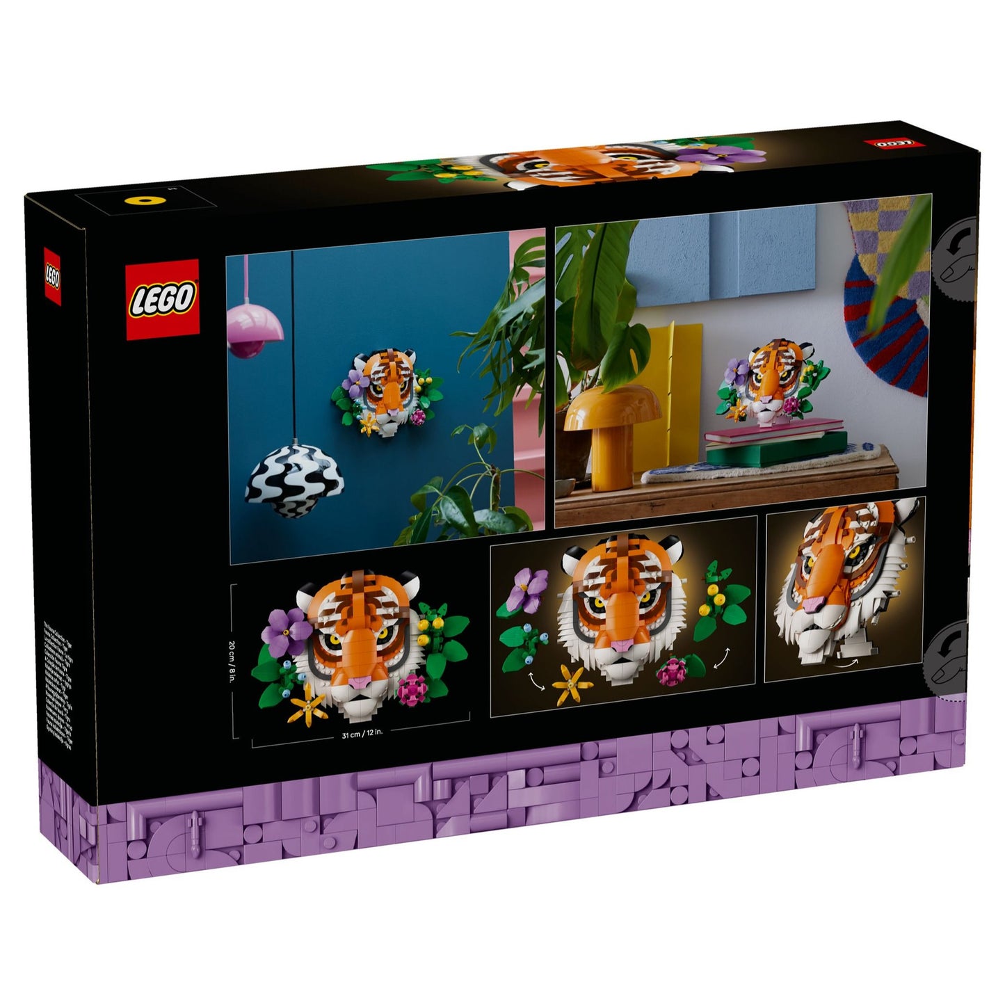 LEGO Art The Fauna Collection - Tiger 31217