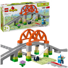 LEGO DUPLO Town Train Bridge and Tracks Expansion 10426