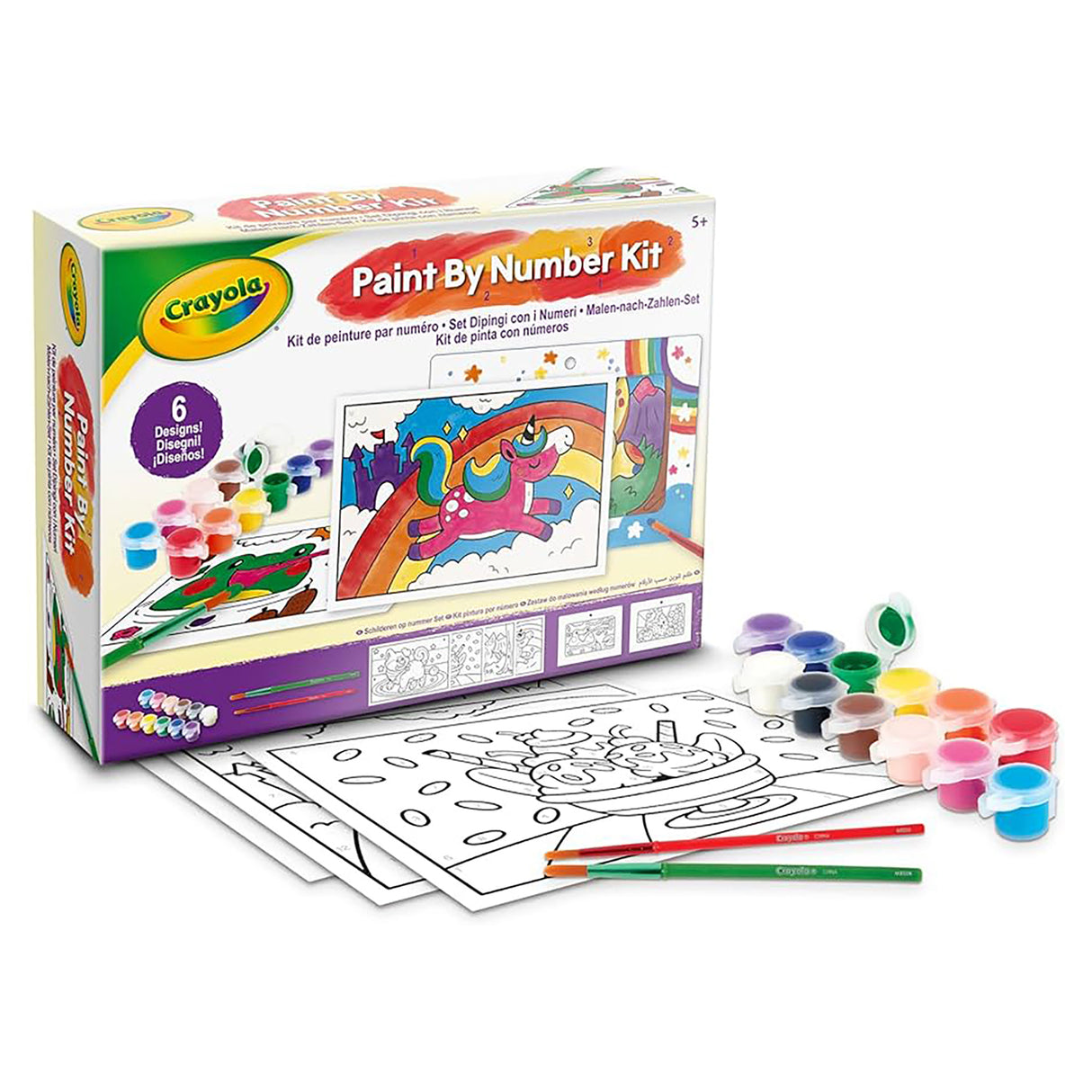 Crayola Paint By Numbers Kit