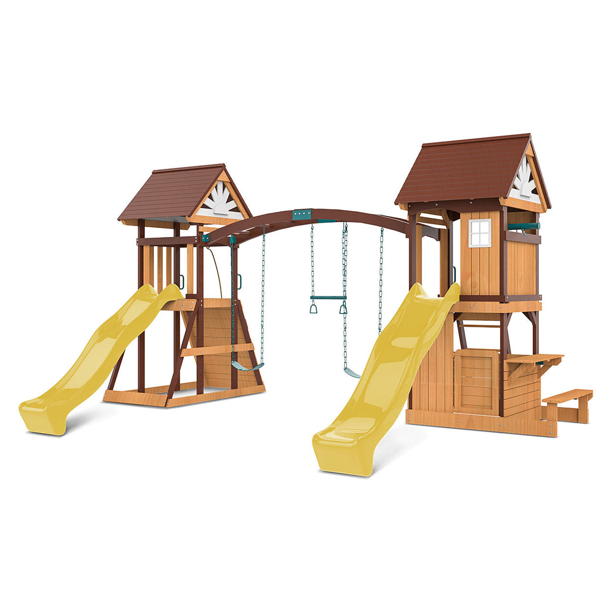 Lifespan Kids Armadale Play Centre Set with 2 x 2.2m Slides