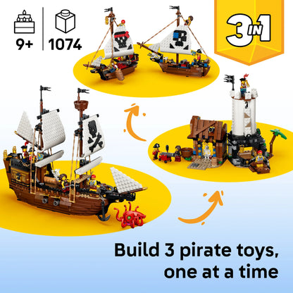 LEGO Creator Iconic Pirate Ship 31387