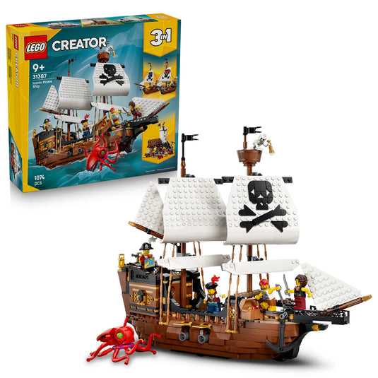 LEGO® Creator 3-in-1 Sets – Three Builds, Endless Possibilities