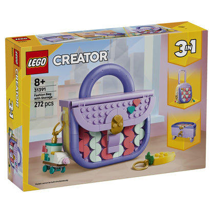 LEGO Creator Art Fashion Bag with Storage 31391