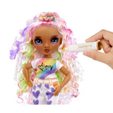 Rainbow High Color & Create Fashion Doll Purple Eyes