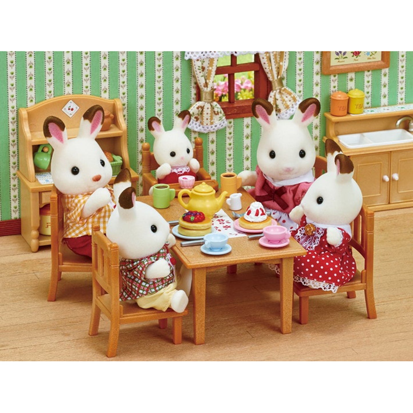 Sylvanian Families Chocolate Rabbit Family
