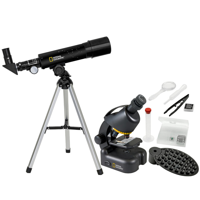 National Geographic Compact Telescope and Microscope Set