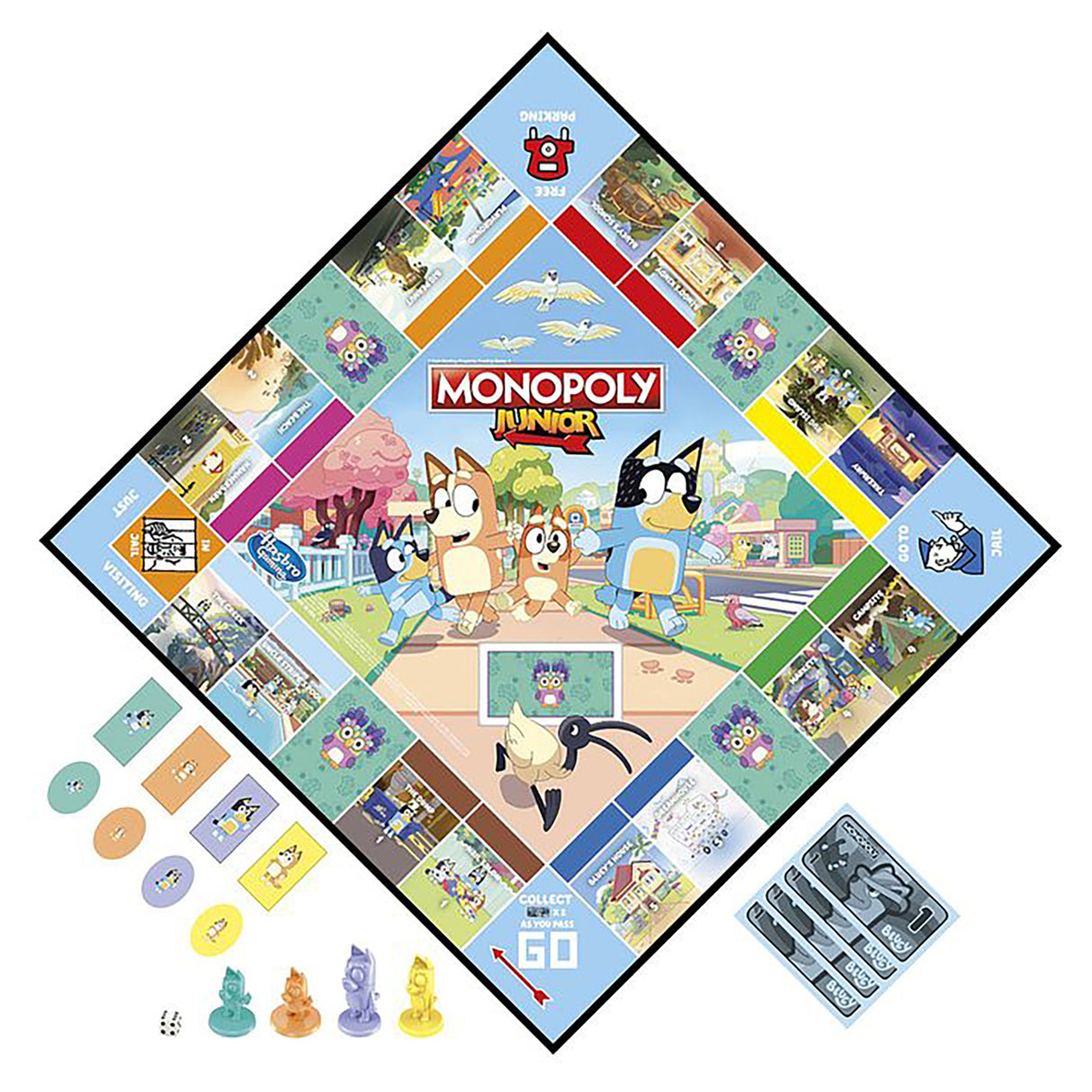 Monopoly Bluey Junior Edition