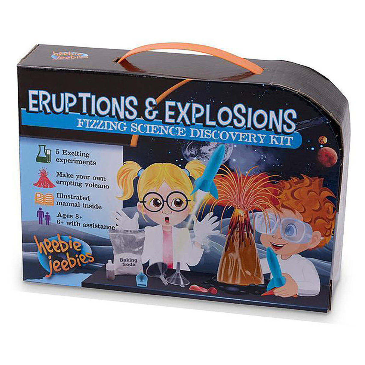 Heebie Jeebies Eruptions and Explosions Science Kit