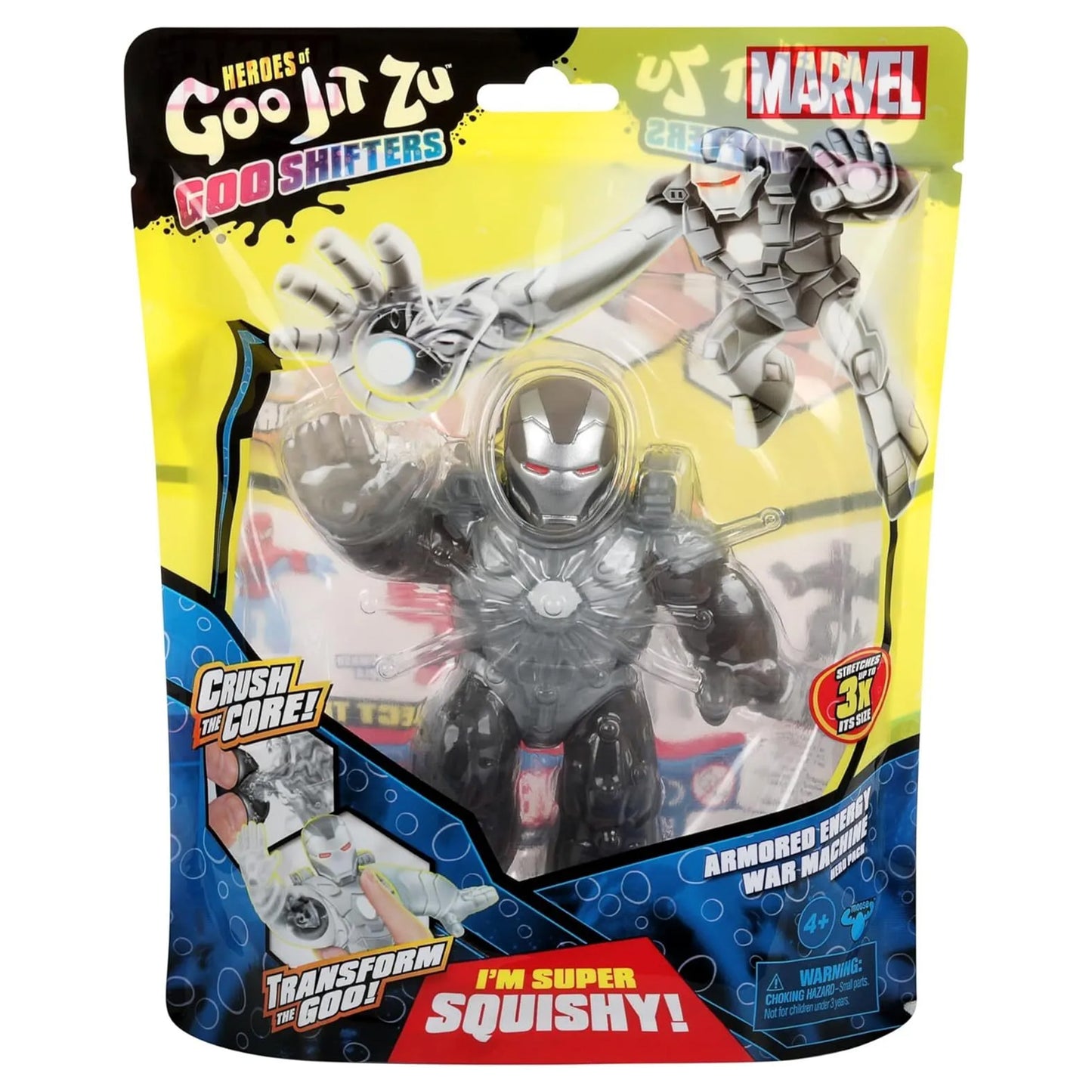 Heroes Of Goo Jit Zu Marvel S7 Goo Shifters Armored Energy War Machine