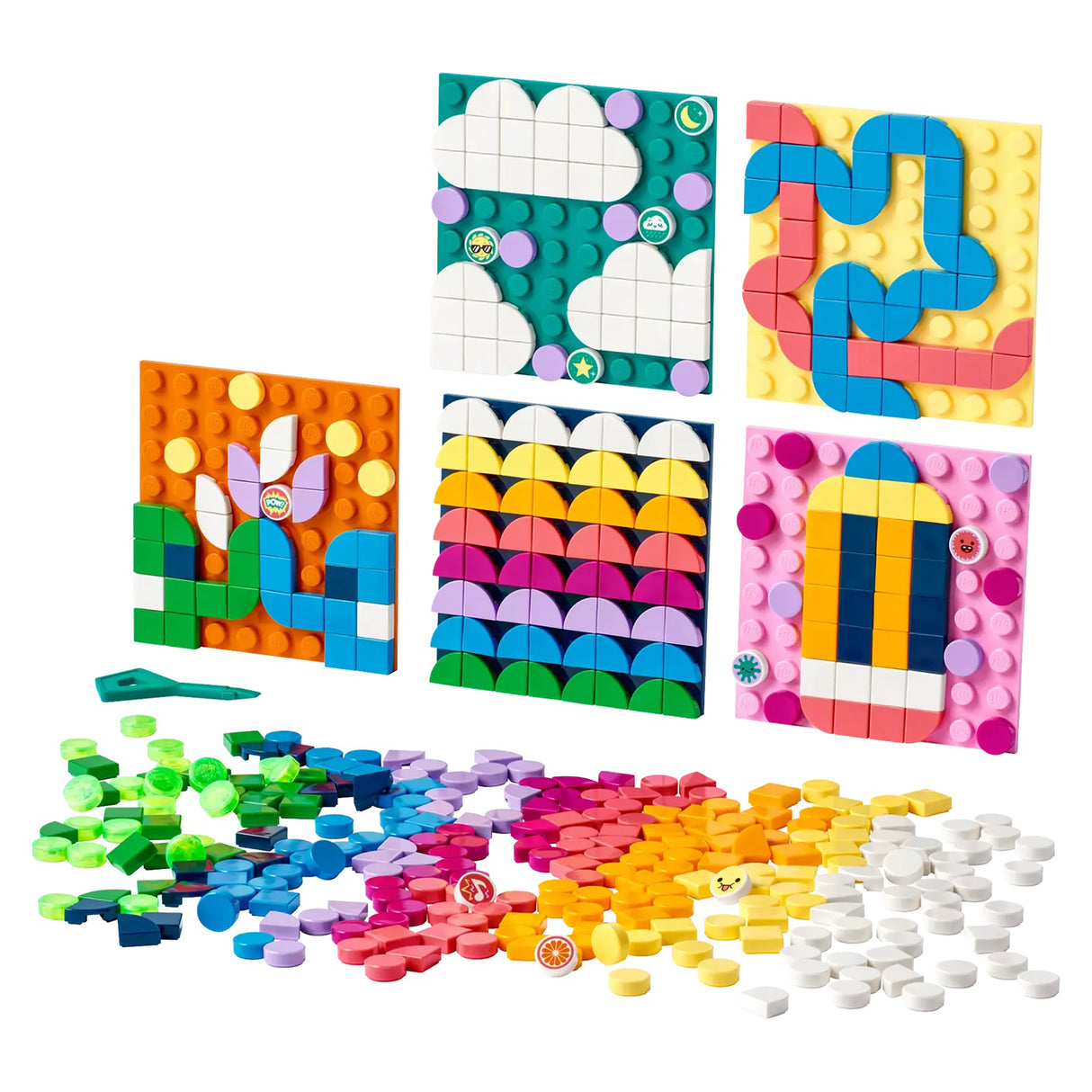 LEGO 41957 DOTS Adhesive Patches Mega Pack (486 pieces)
