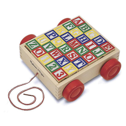 Melissa & Doug Playset - Classic ABC Block Art