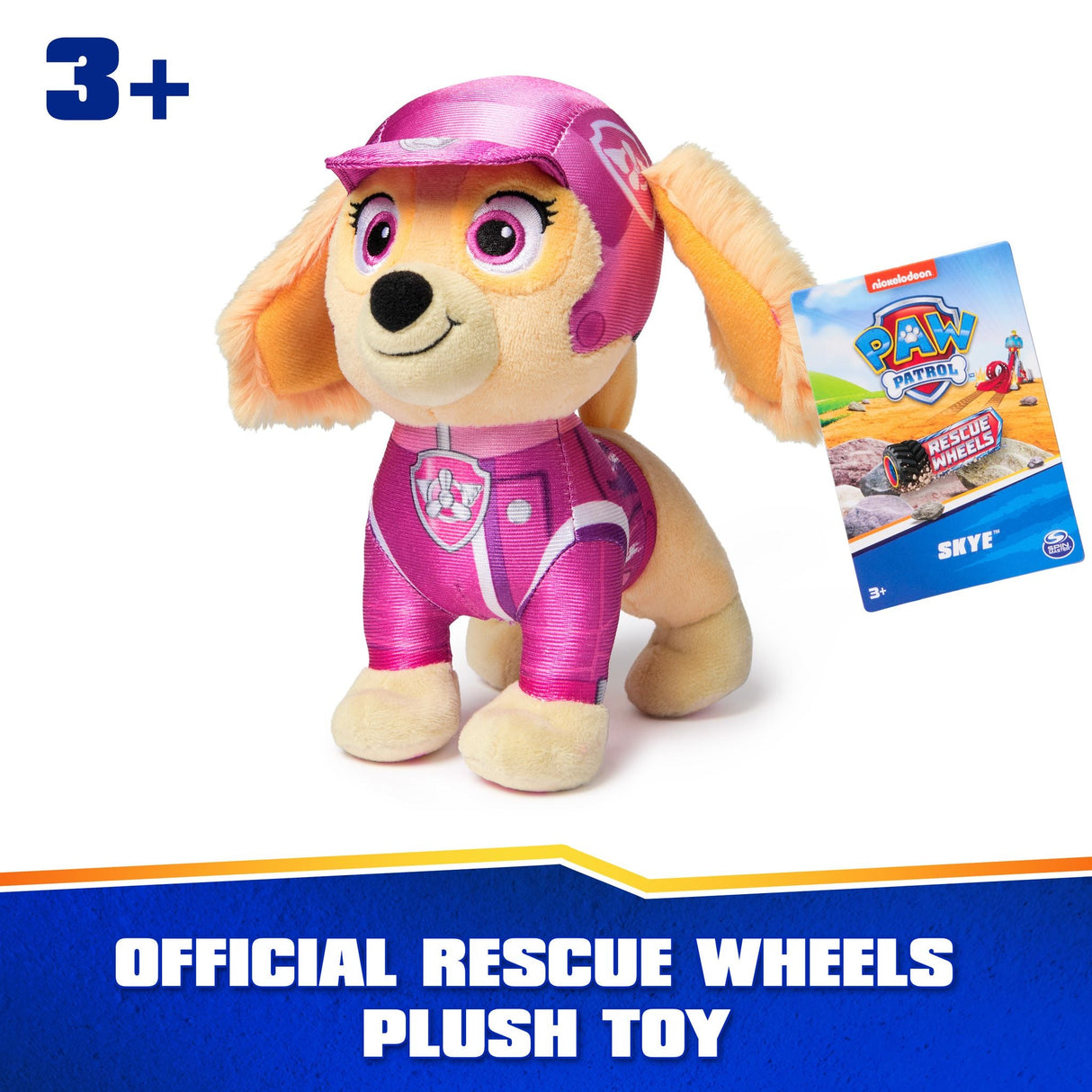 PAW Patrol Rescue Wheels Plush Skye (8-inch)