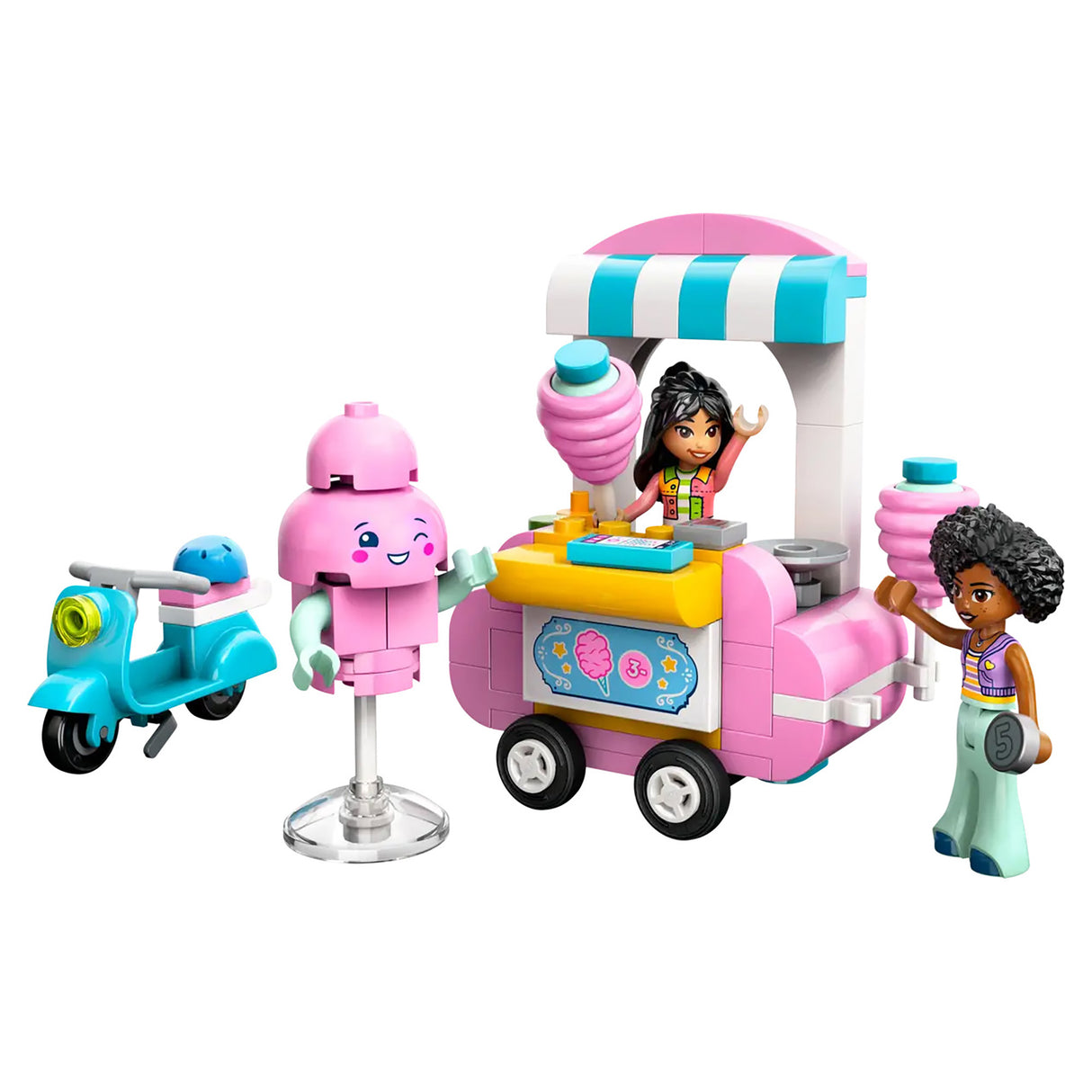 LEGO Friends Cotton Candy Stand and Scooter 42643