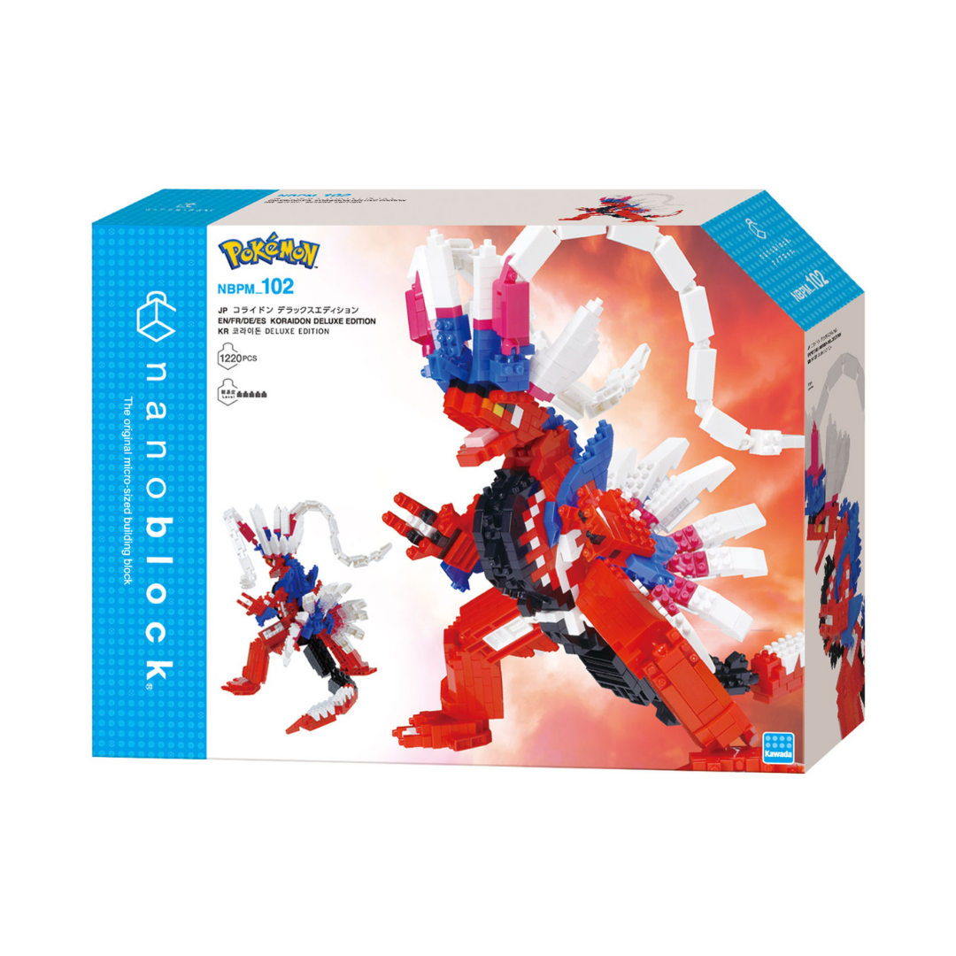 Nanoblock Pokemon Deluxe Koraidon Building Set