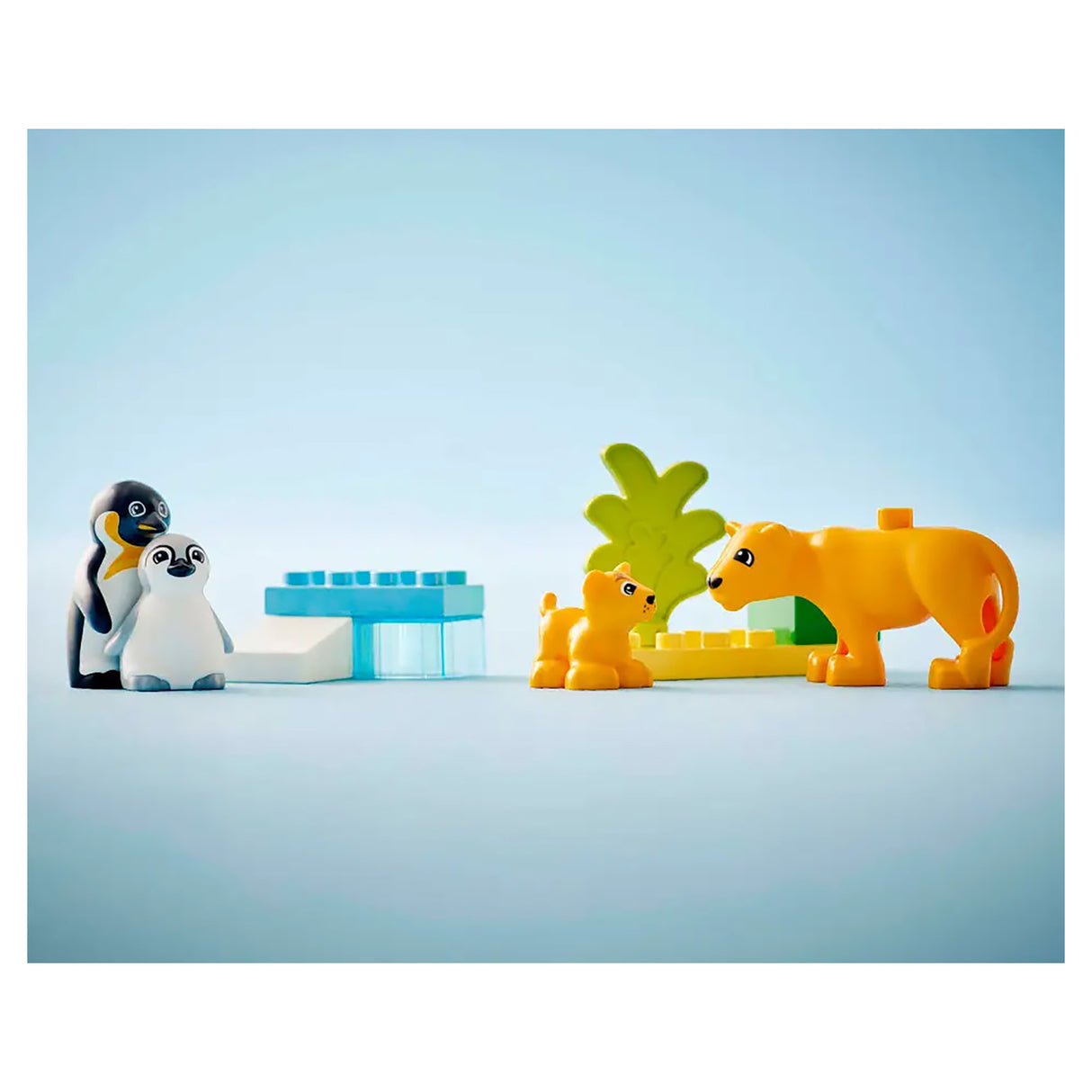 LEGO DUPLO Town Wild Animal Families Penguins & Lions 10442