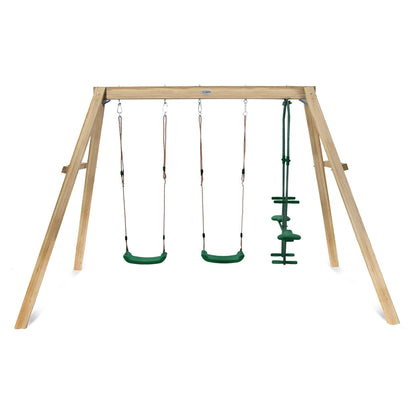 Lifespan Kids Forde 3-Station Timber Swing Set