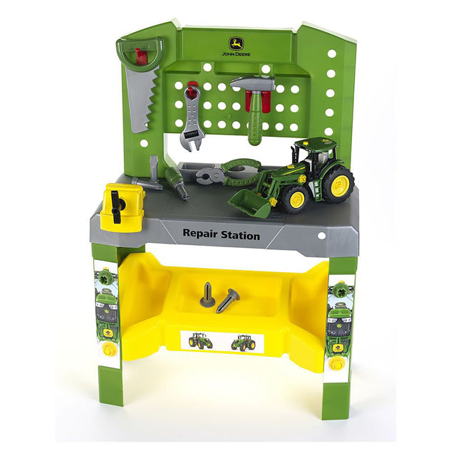 John Deere Repair Station with Take a Part Tractor