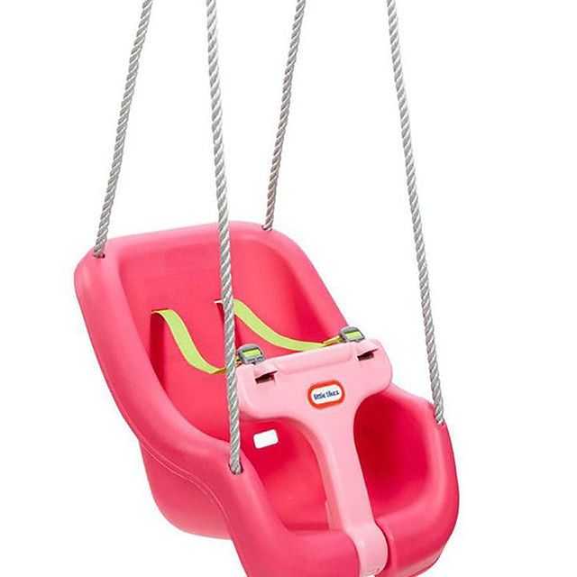 Little Tikes 2-In-1 Snug 'N Secure Swing, Pink