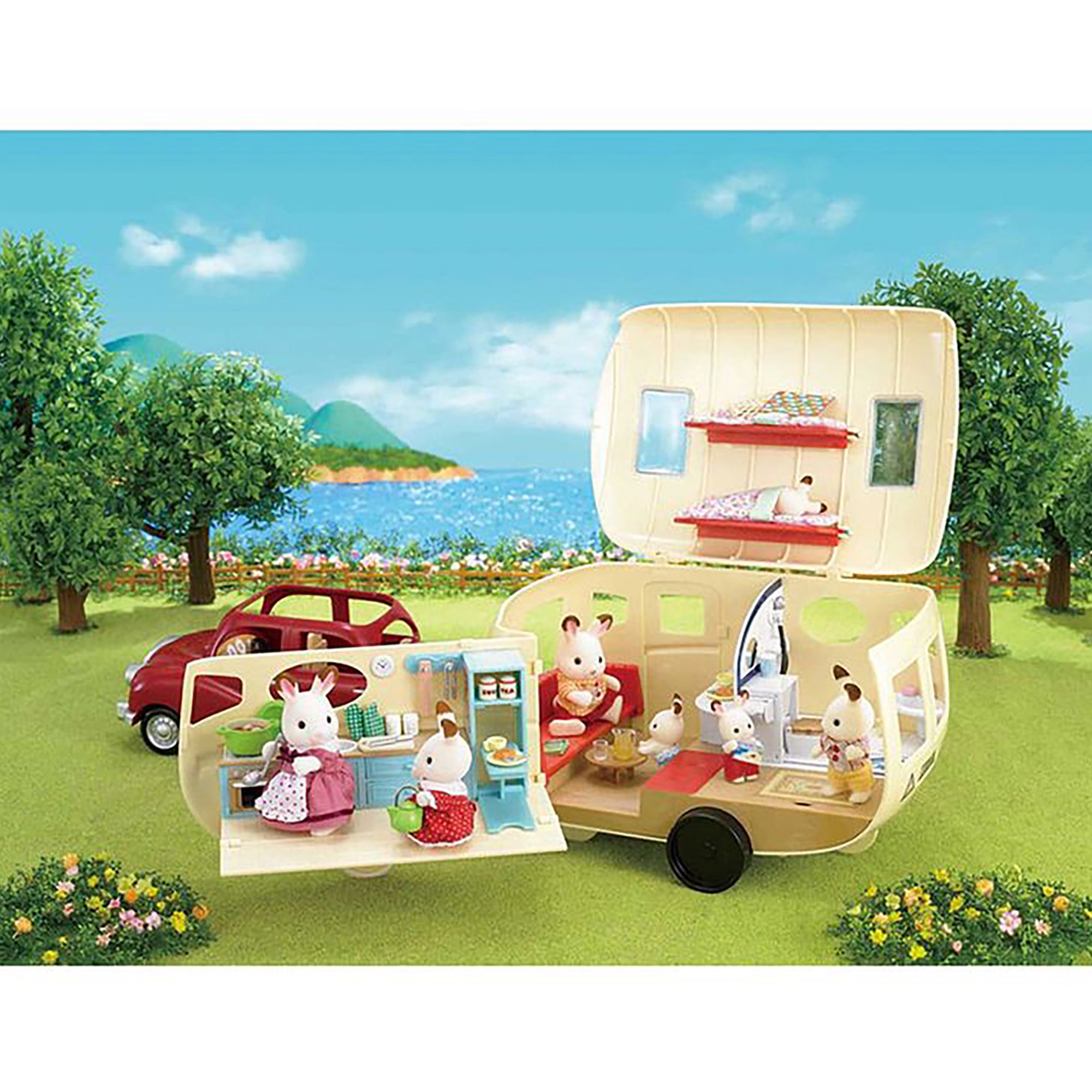 Sylvanian families campervan best price on sale