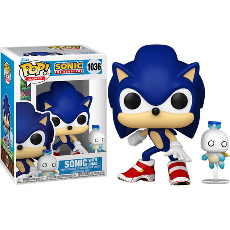 Funko Sonic the Hedgehog Sonic with Hero Chao Pop! Vinyl #1036