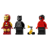 LEGO Marvel Iron Man Car & Black Panther Vs Red Hulk 76310