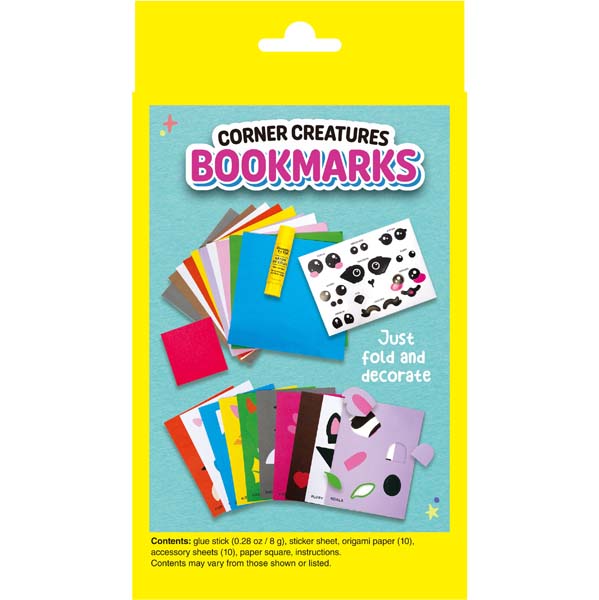 Faber-Castell Creativity For Kids Corner Creature Origami Bookmarks Mini Kit