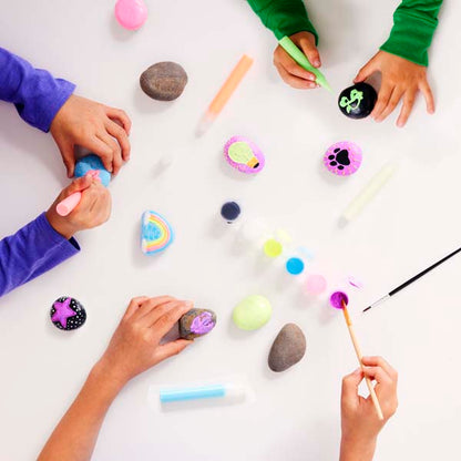 Faber-Castell Creativity for Kids Glow in the Dark Rock Painting Kit