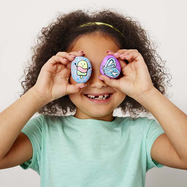 Faber-Castell Creativity for Kids Glow in the Dark Rock Painting Kit