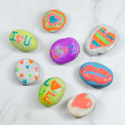 Faber-Castell Creativity for Kids Glow in the Dark Rock Painting Kit