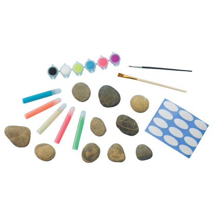 Faber-Castell Creativity for Kids Glow in the Dark Rock Painting Kit