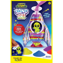 Faber-Castell Creativity for Kids Glow in the Dark Sand Art Rocket Kit