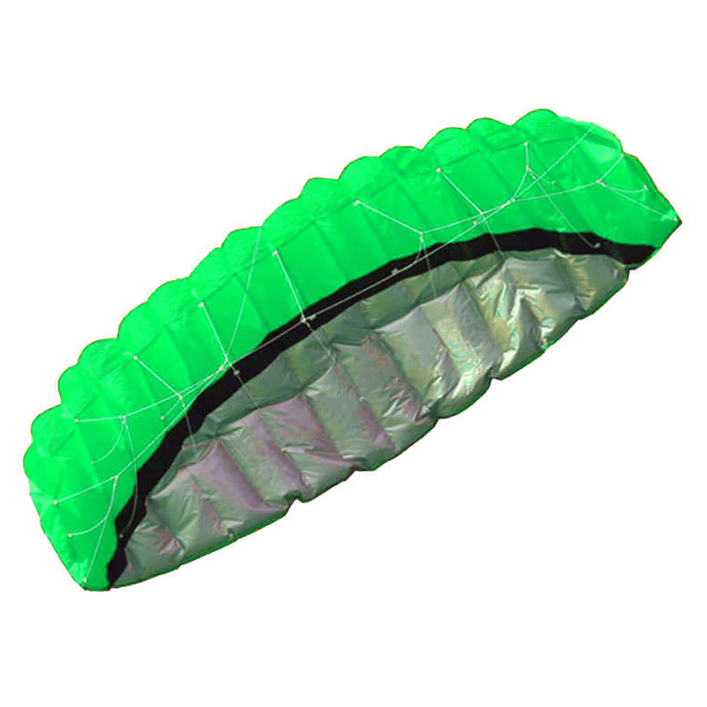Dual Line Parafoil Power Kite Green (2.5 mtrs)