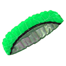 Dual Line Parafoil Power Kite Green (2.5 mtrs)