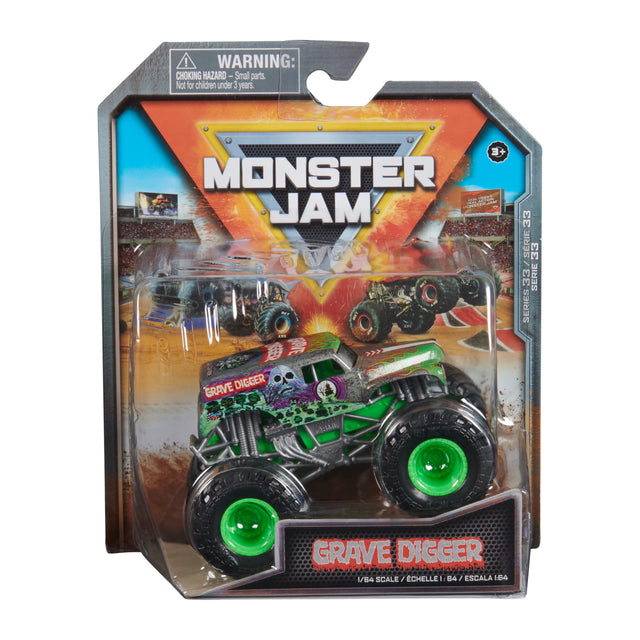 Monster Jam 1:64 Grave Digger Series 33 Die-cast Truck