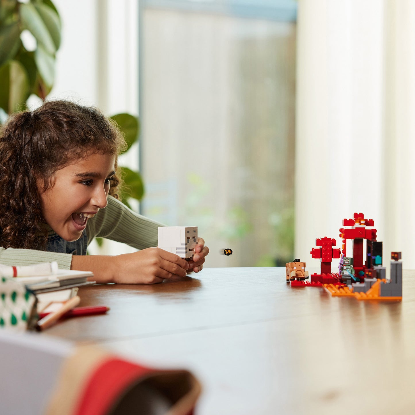 LEGO Minecraft The Nether Portal Ambush 21255, (352-pieces)