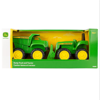 John Deere 15cm Sandpit Vehicles 2 Pack
