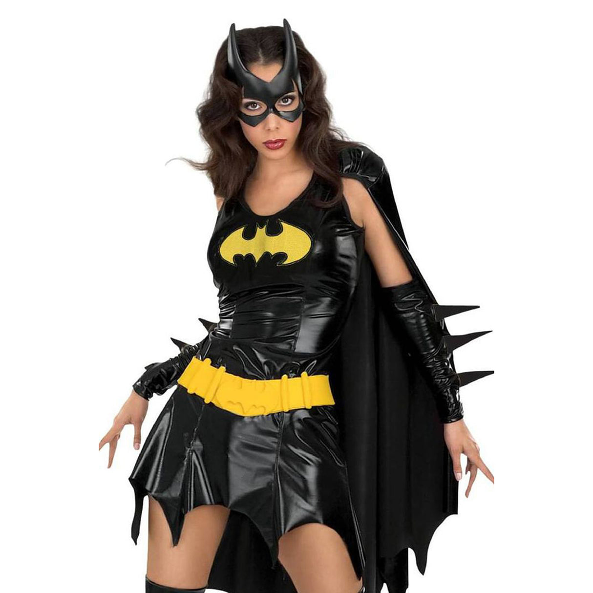Rubies Batgirl Secret Wishes Ladies Costume, Black