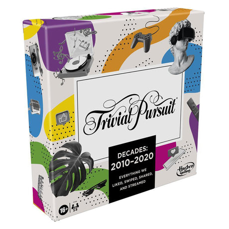 Hasbro Gaming Trivial Pursuit Decades 2010 To 2020 Board Game