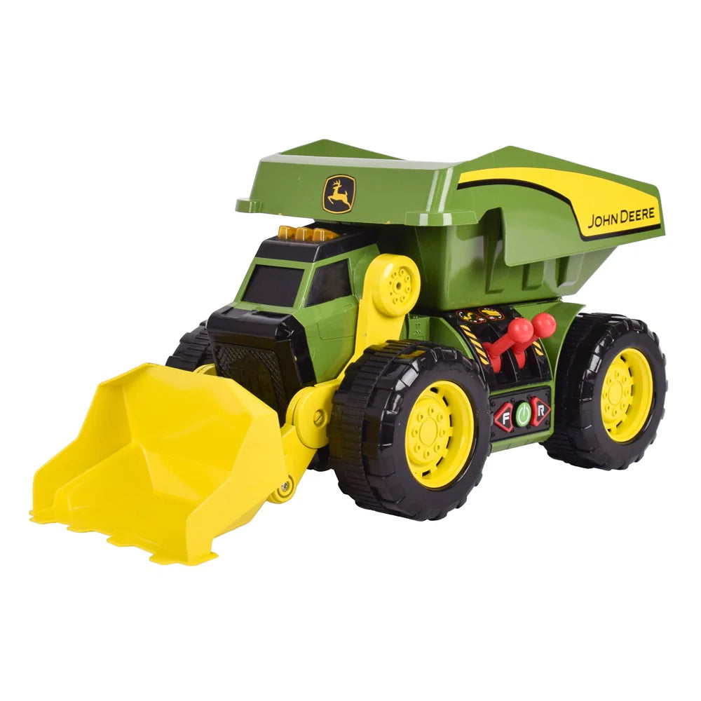 John Deere 2-N-1 Dig Rig Dump Truck and Front-End Loader