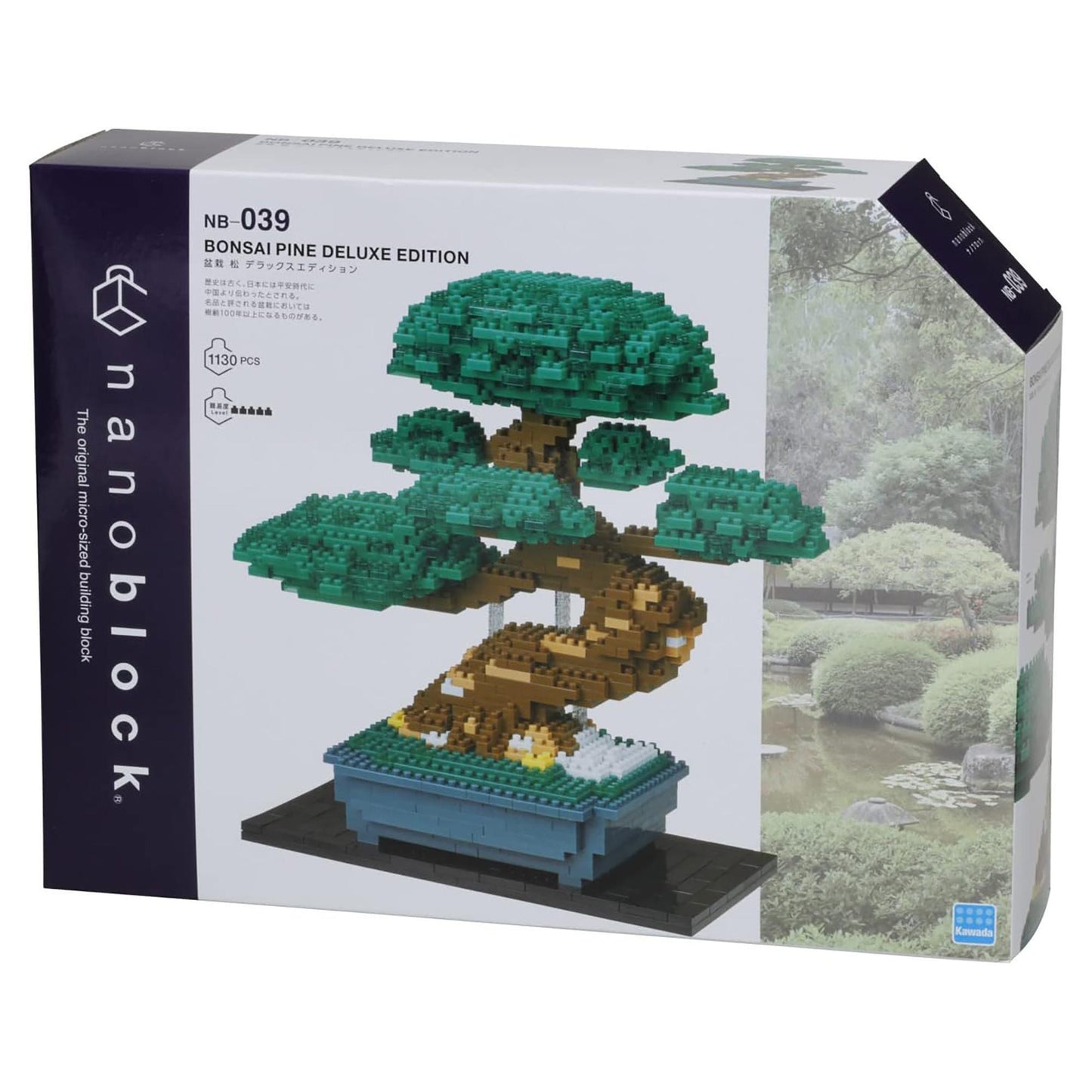 nanoblock Bonsai Matsu Deluxe (1130 pieces)