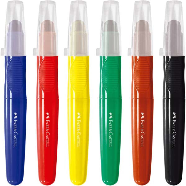 Little Creatives Jumbo Creamy Crayons Pack of 6