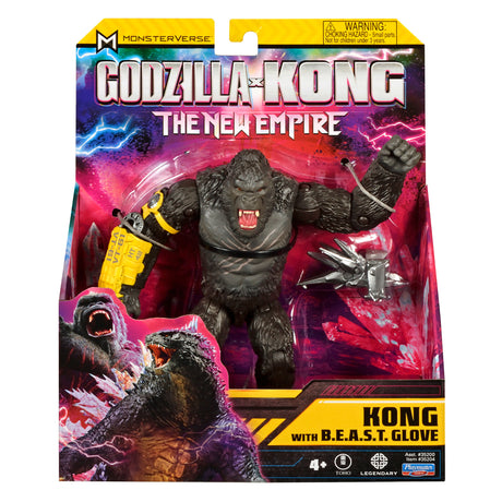 Godzilla x Kong Basic Figures Kong with Beast Glove (6-inch)