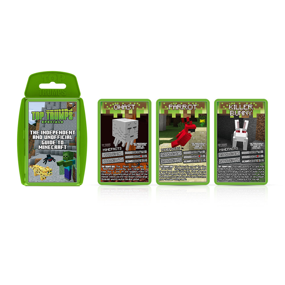 Top Trumps The Independent and Unofficial Guide to Minecraft Card Game