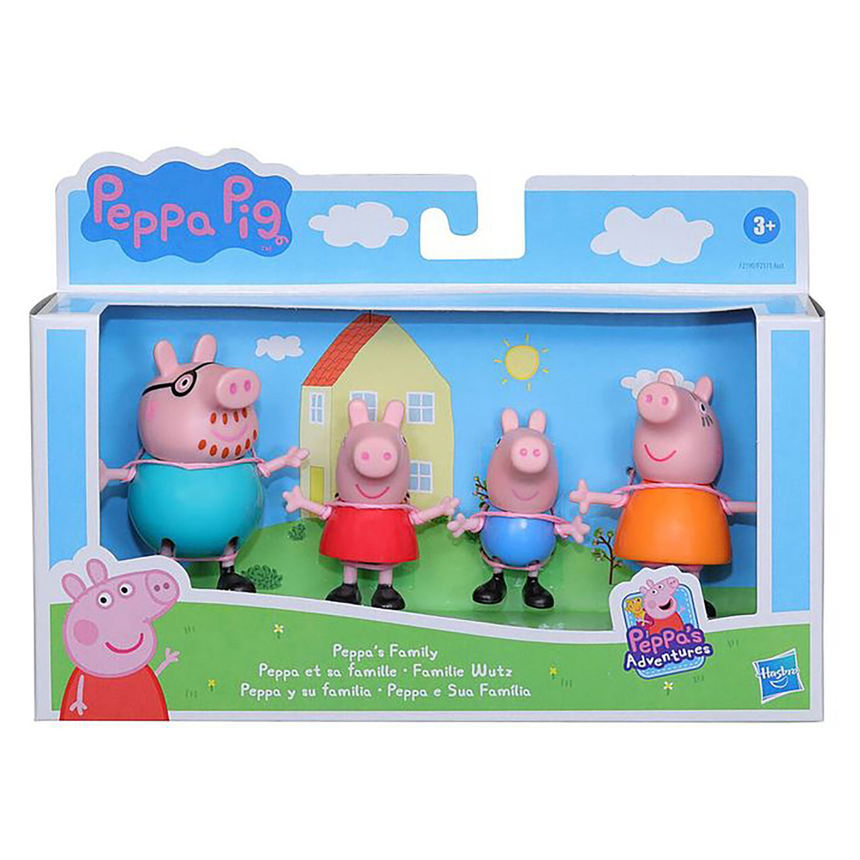 Peppa Pig Peppa's Family Figures (Pack of 4)