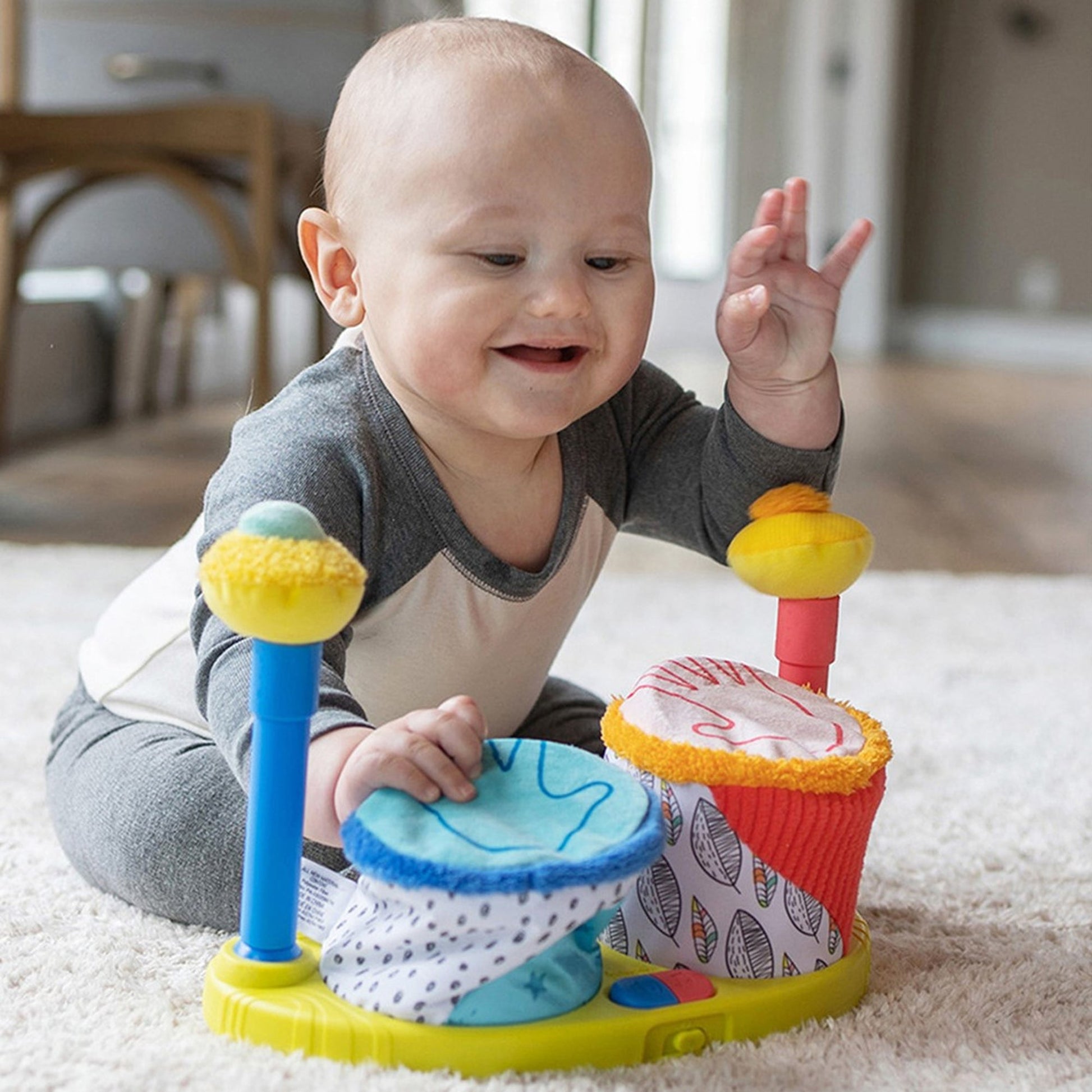 Lamaze Squeeze Beats My First Drum Kit